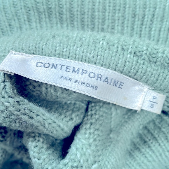 Cableknit turtleneck sweater - Picture 4 of 5